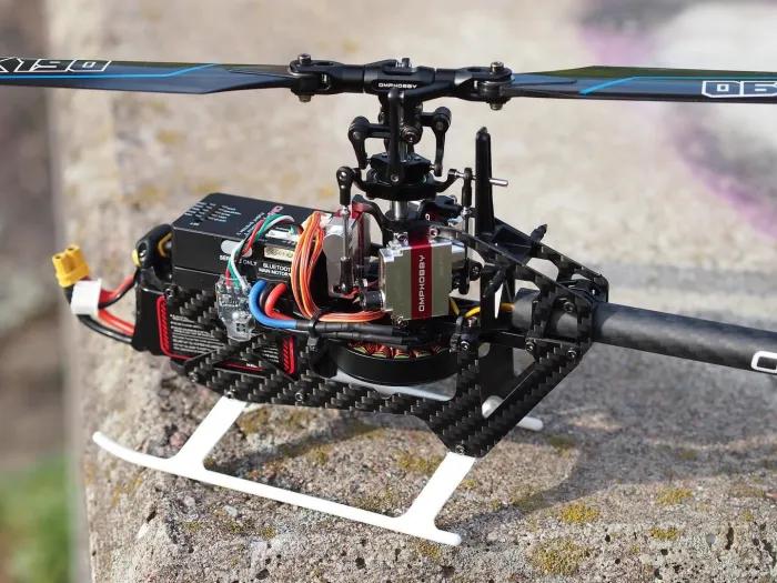 Actual product image OMPHobby OMP Heli M2 V3 PRO Micro Helikopter Cosmic-Orange