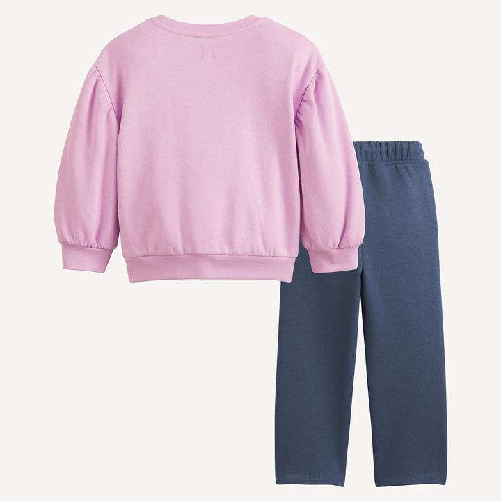 Produktbild La Redoute Collections 2-teiliges Set aus Sweatshirt und Joggpants (110)