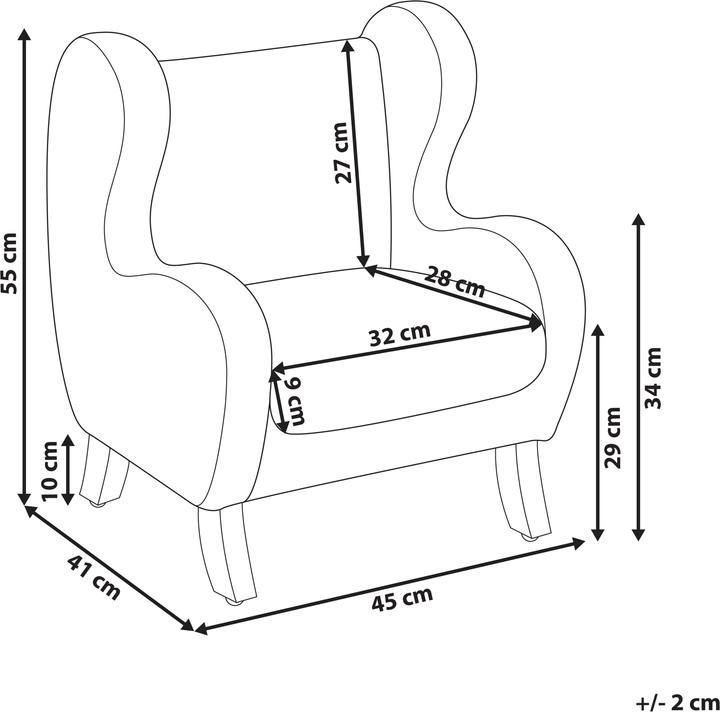 Produktbild Beliani Farum (Kindersessel)