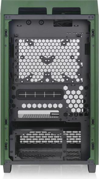 Actual product image Thermaltake The Tower 200 (dark green, tempered glass) (Mini-ITX)