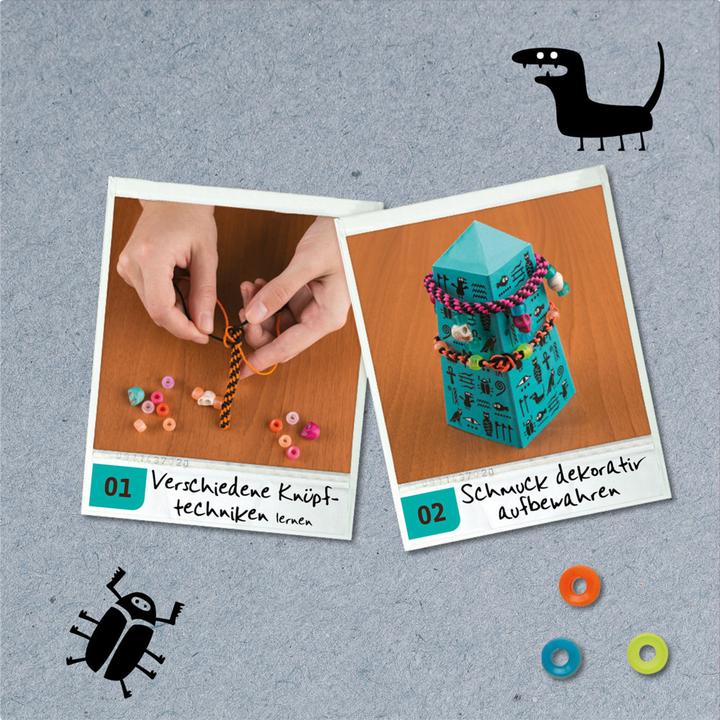 Actual product image Kosmos Knotting bracelets, d