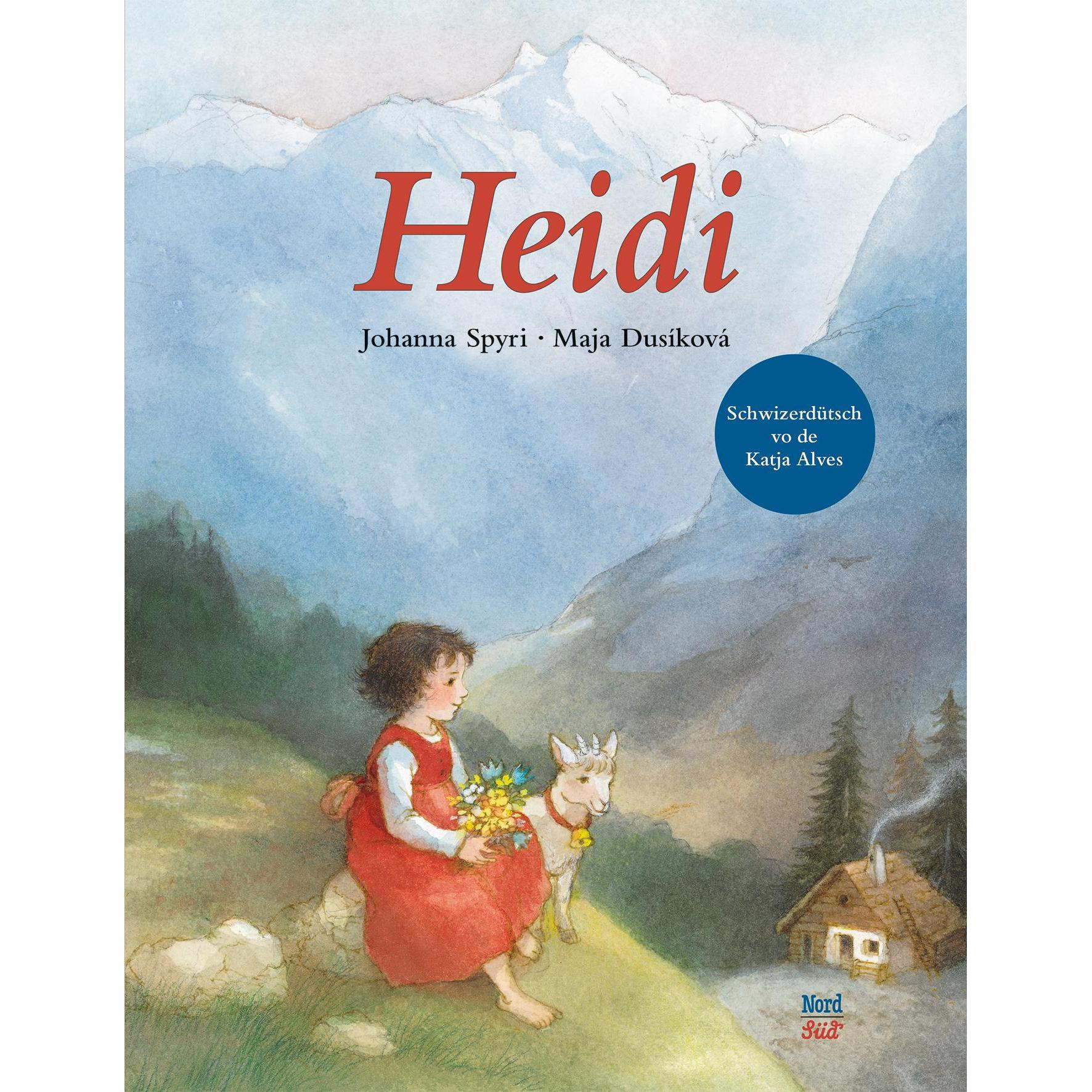 Heidi, Kinderbücher von Maja Dusikova, Katja Alves, Johanna Spyri
