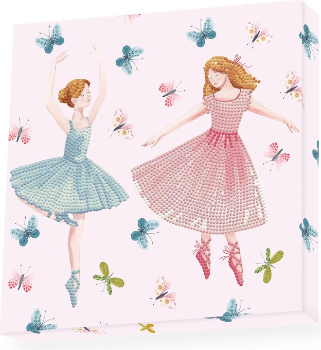 Actual product image Diamond Dotz Diamond Painting Ballet Babes