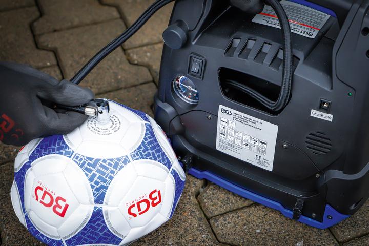 Actual product image BGS Multi-Function Jump Starter & Mobile Power Supply 5-in-1 18 Ah (1250 A, 18000 mAh)