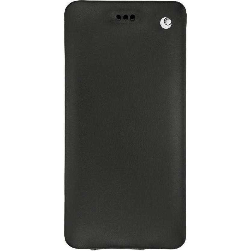 Thumbnail - Noreve Lederschutzhülle (Nokia 8), Smartphone Hülle, Schwarz
