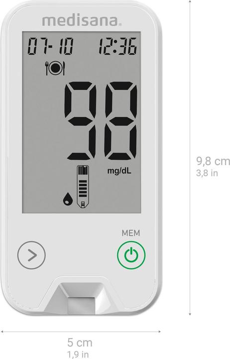 Image du produit Medisana MediTouch (Glucomètre)