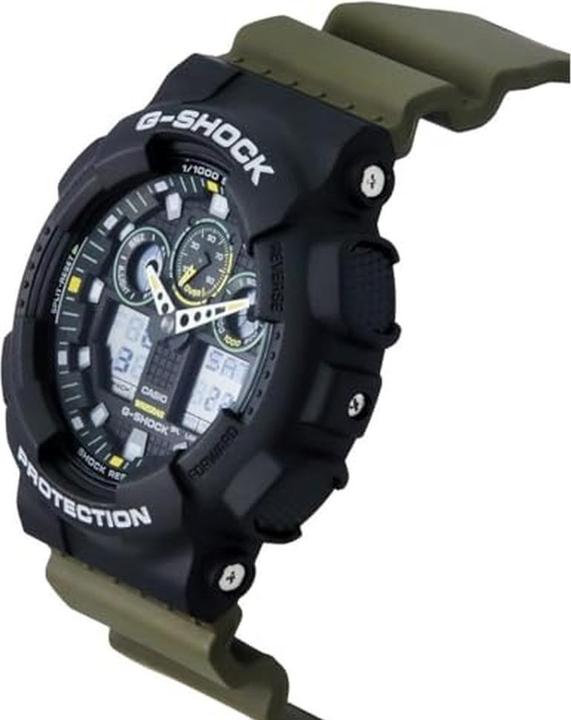 Image du produit Casio GA-100TU-1A3ER (Chronographe, Montre numérique, 51 mm)