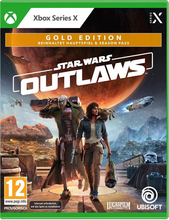 Actual product image Ubisoft Star Wars Outlaws - Gold Edition (Xbox Series X, DE)