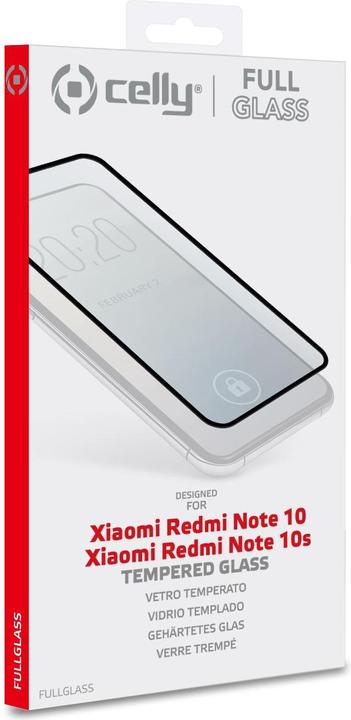 Actual product image Celly Full Glass (1 pcs., Xiaomi Redmi Note 10)