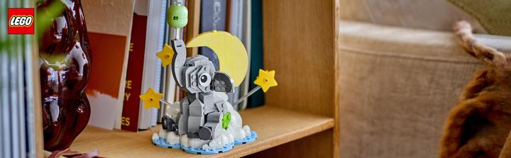 Produktbild LEGO Schwebender Baby-Elefant (40814, LEGO Classic)