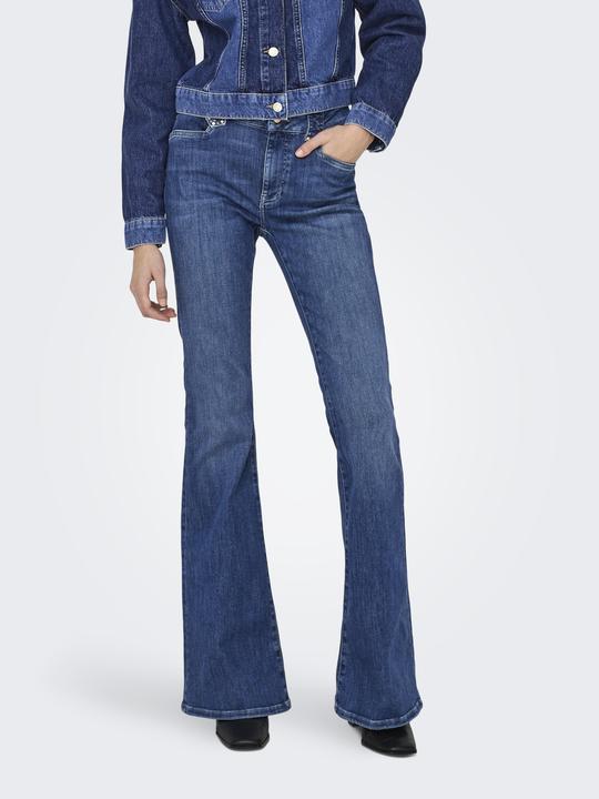 Actual product image Only Flared mid waist jeans Flare jeans (W28/L32)