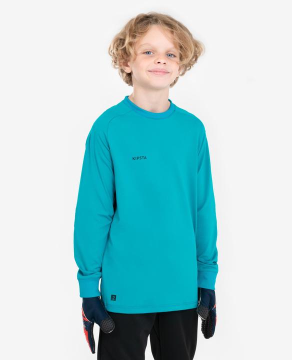 Produktbild Kipsta Kinder Fussball Torwarttrikot - F100 türkis (12XL)