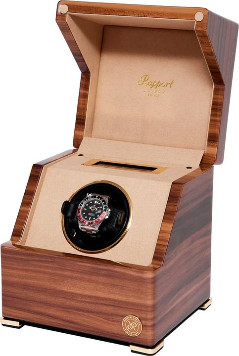 Produktbild Rapport London Perpetua III Single watch Winder Touch Screen Walnut (1x)