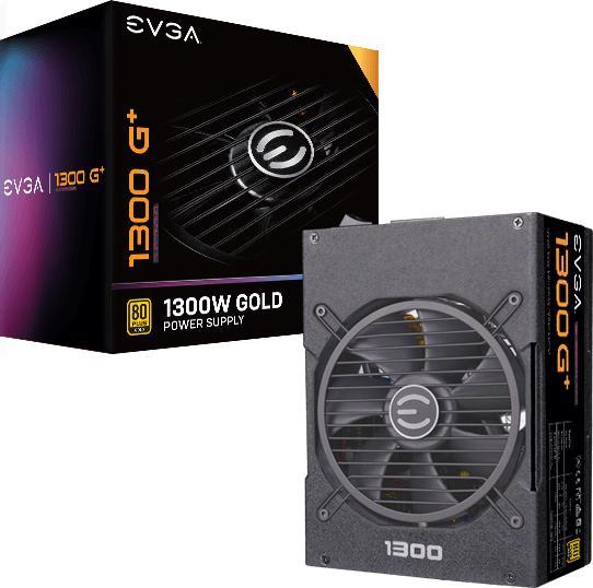 Actual product image EVGA Power Supply 1300 W Supernova ATX Model 80 Gold Fuente de Alimention (1300 W)