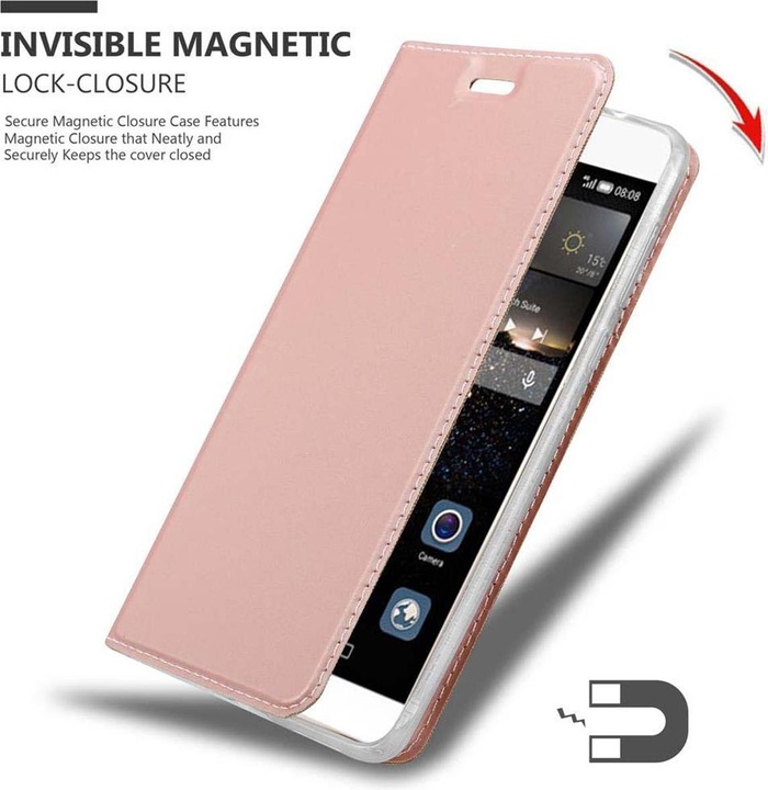 Productafbeelding Cadorabo Boek Classy Style Cover (Huawei P8)