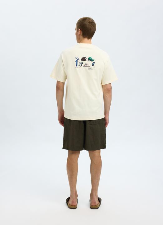 Produktbild Selected Print T-Shirt mit Rundhalsausschnitt (XL)