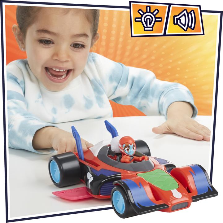Image du produit PJ Masks Animal Power Flash Fitzer Jouet d'éveil, voiture transformable avec lumières et sons