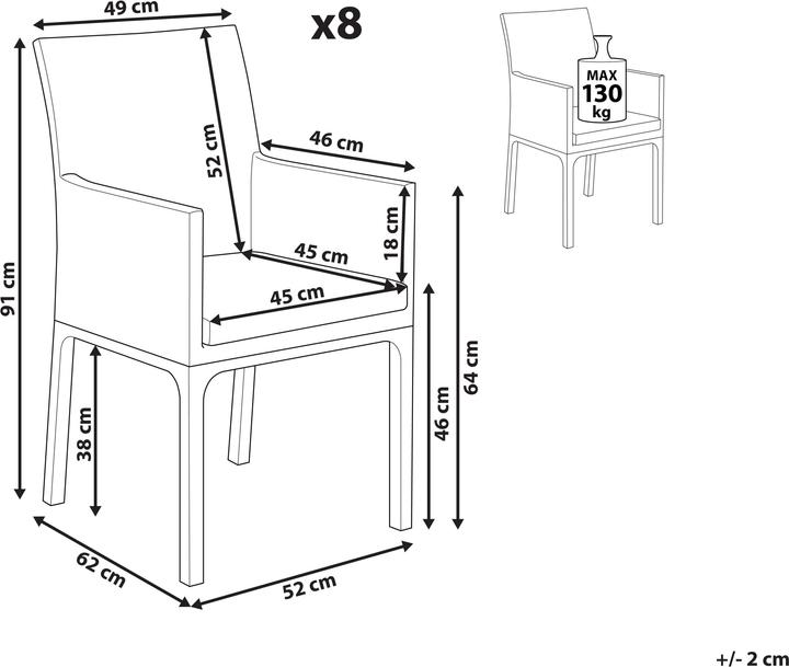 Produktbild Beliani Bacoli