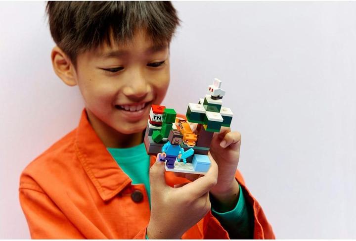 Image du produit LEGO Steves Abenteuer in der Taiga (21583, LEGO Minecraft)