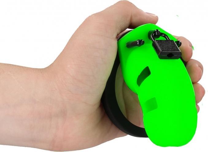 Image du produit Ouch! Model 20 Cock Cage - 3,5" - GitD/Black