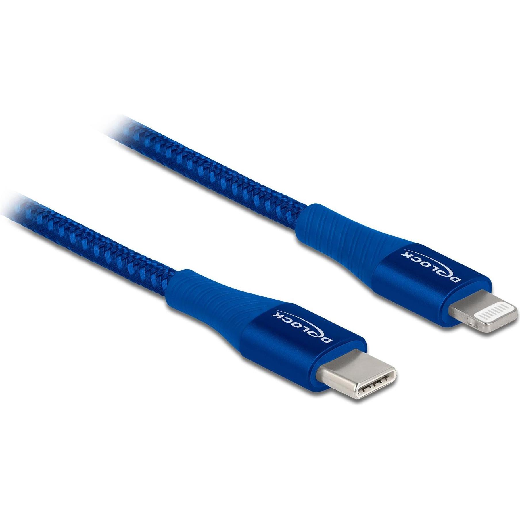 Delock USB C – Lightning (2 m, USB 2.0), USB Kabel