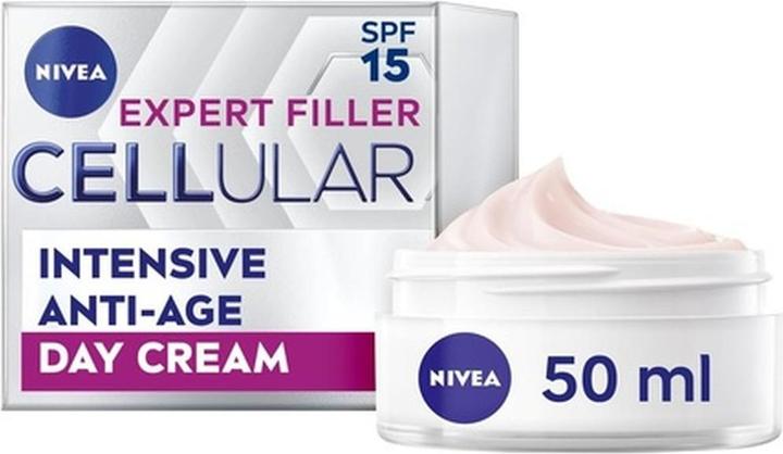 NIVEA Cellular Expert Filler intensive Anti-Age Day Cream SPF15 (50 ml, Tagescreme, SPF 15)