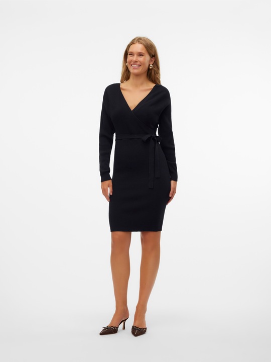 Actual product image Vero Moda Maternity Vmmhollyrem Ls V-Neck Dress Ga Noos (XS)