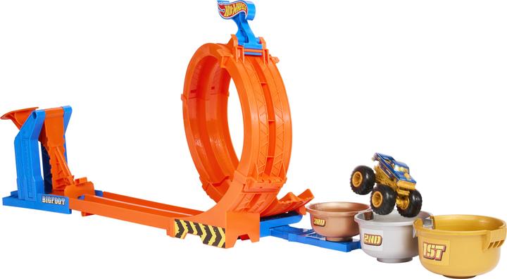 Actual product image Hot Wheels Monster Trucks 2-in-1 Loop & Flip Challenge