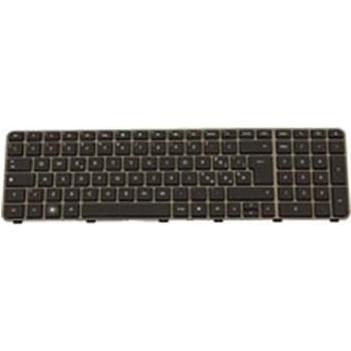 HP Keyboard (NORDIC), Notebook Ersatzteile, Schwarz
