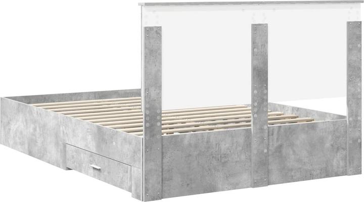 Image du produit vidaXL Bettrahmen (140 x 190 cm)