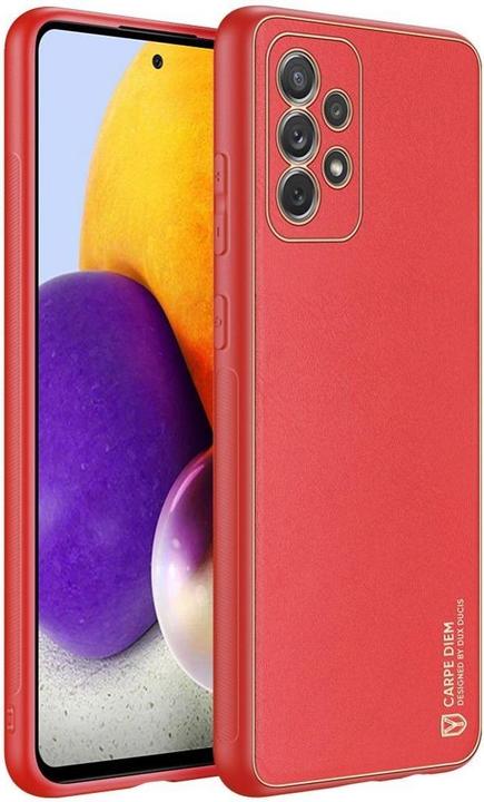 Produktbild Dux Ducis Yolo elegant case made of soft TPU and PU leather for Samsung Galaxy A72 4G red (Samsung Galaxy A72)