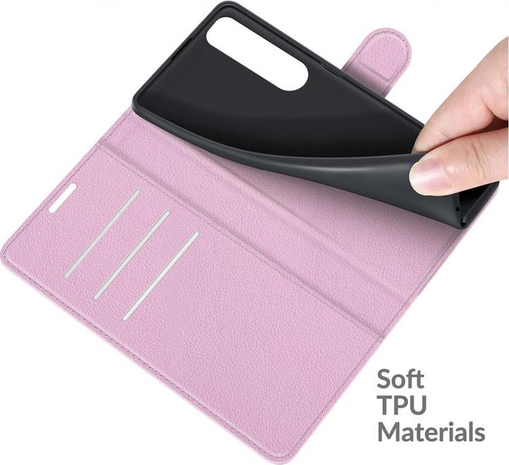 Actual product image Screenguard Sony Xperia 5 III Leather Guard Leather Case (Sony Xperia 5 III)