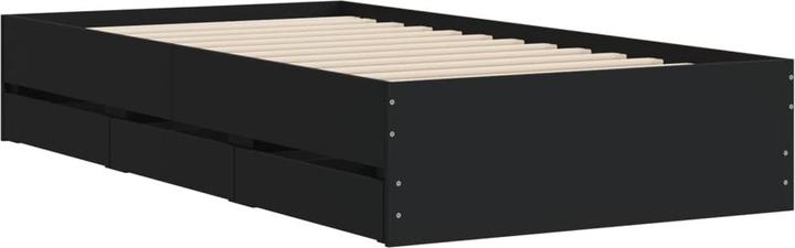 Image du produit VidaXL Cadre de lit avec tiroirs (75 x 190 cm)