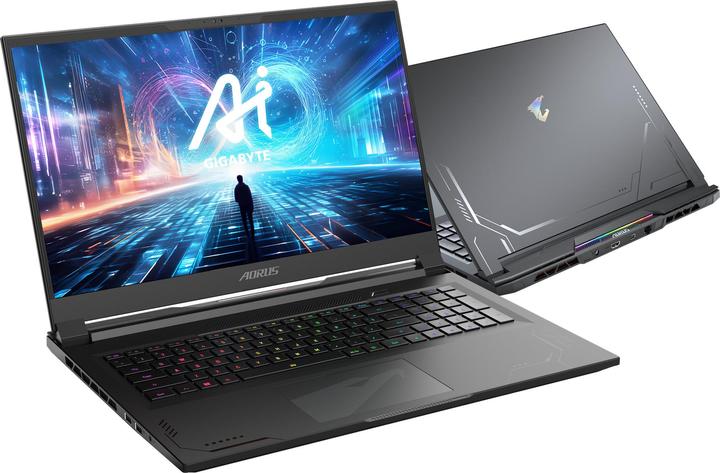 Produktbild Gigabyte AORUS 17.3 I9 W11H 17X RTX 4090 (17.30", Intel Core i9-14900HX, 32 GB, 2000 GB, Nummernblock)