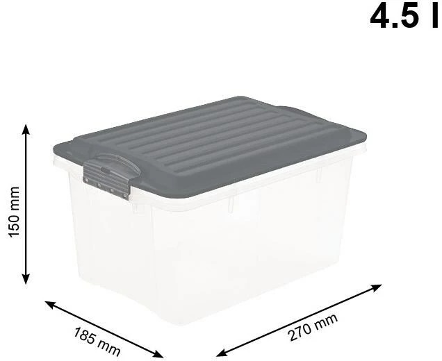 Immagine prodotto Rotho Compatto (27 x 18,5 x 15 cm, 4.50 l)