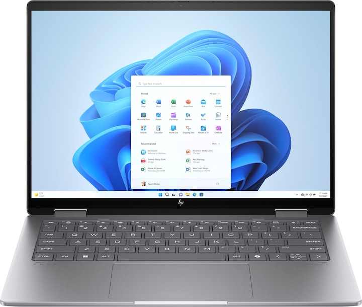 Actual product image HP Hewlett-Packard Envy x360 2-in-1 laptop 14-fa0447nz (14", AMD Ryzen 5 (14", AMD Ryzen 5 8640HS, 16 GB, 512 GB, CH)