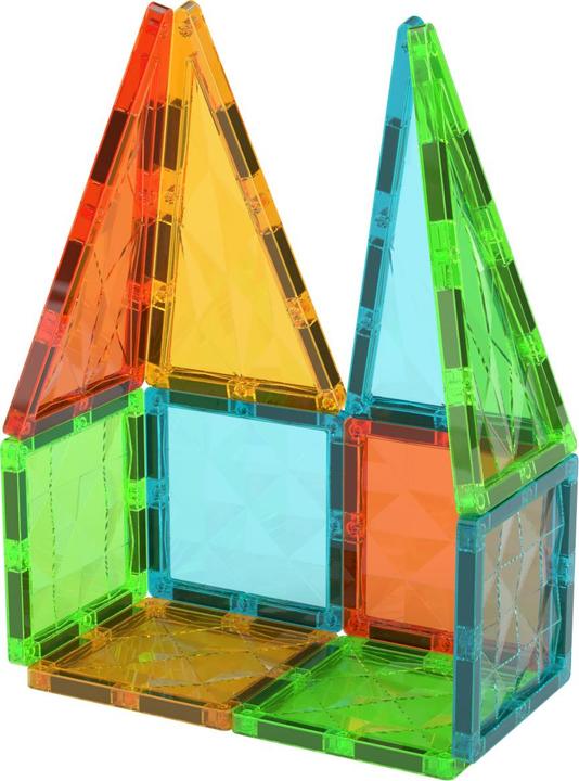 Actual product image Geomag Magnetic Tiles Gems