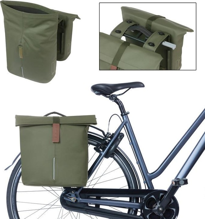 Actual product image Basil City MIK (32 l, Luggage carrier bag)