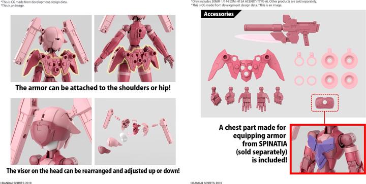 Produktbild Bandai 30MM - 1/44 EXM-H15A Acerby (Type-A) - Model Kit