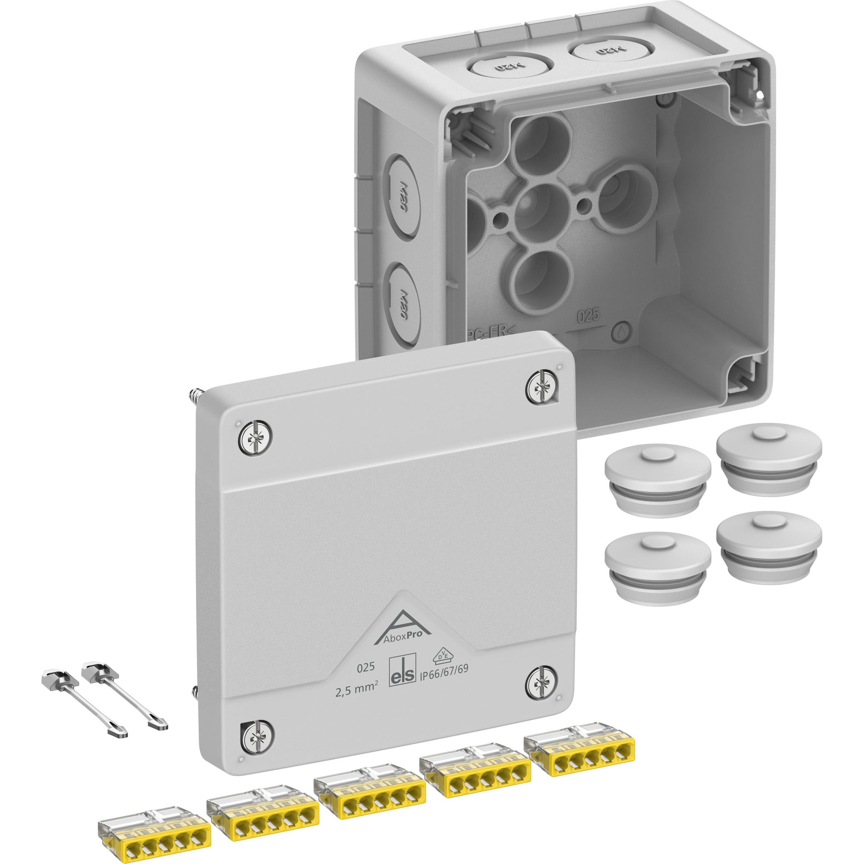 Spelsberg, Abzweigdose, Abox Pro 025-2,5² Abzweigkasten Schutzart 40242001