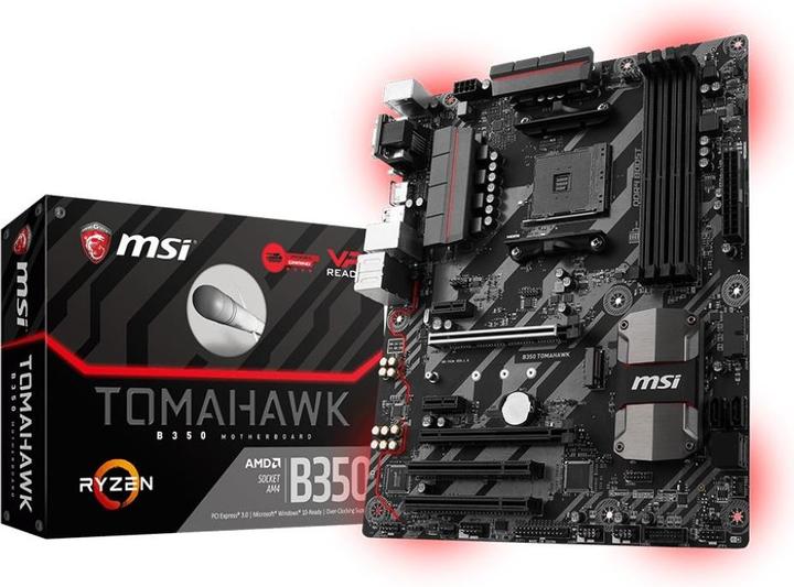 Image du produit MSI B350 Tomahawk (AM4, AMD B350, ATX)