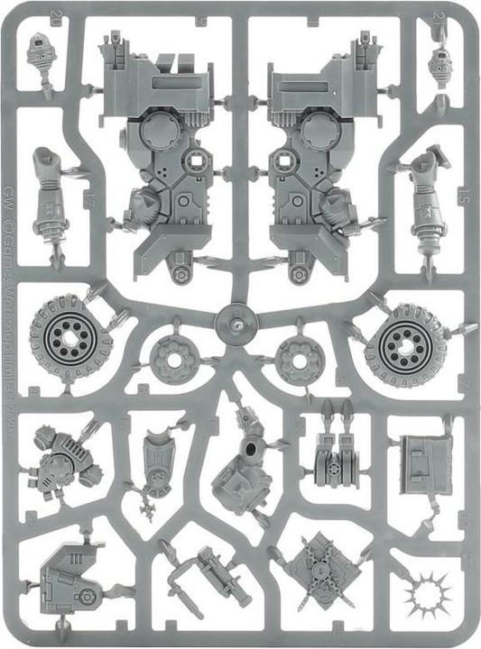 Produktbild Games Workshop Space Marines - Primaris Chaplain on Bike (Kunststoff)