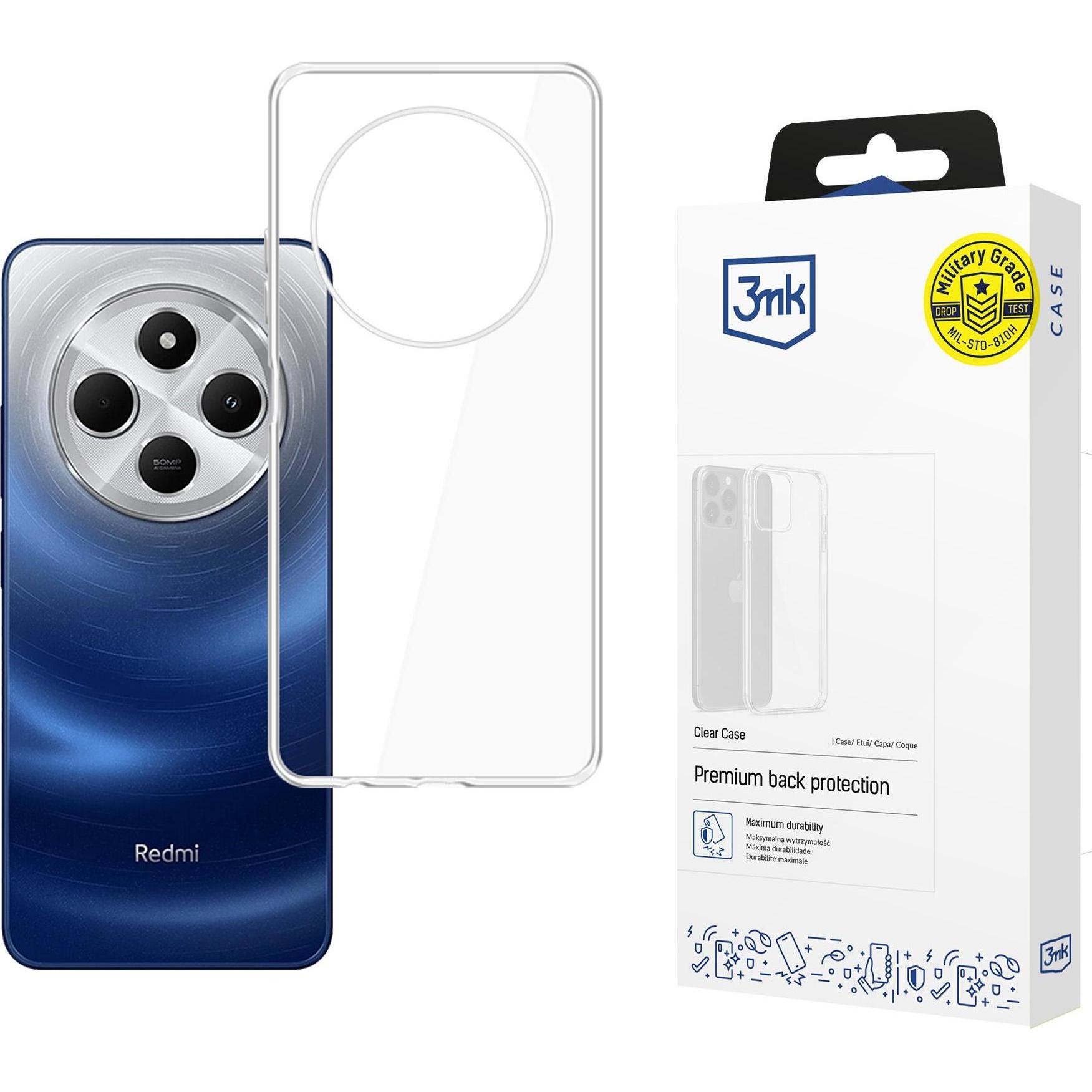 3MK Redmi A3 Pro - Clear Case (Xiaomi Redmi 3 Pro), Cover smartphone, Trasparente