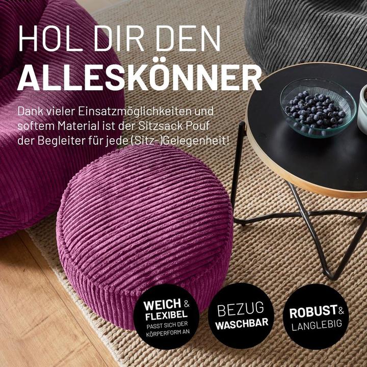 Image du produit Lumaland Sitzsack Hocker