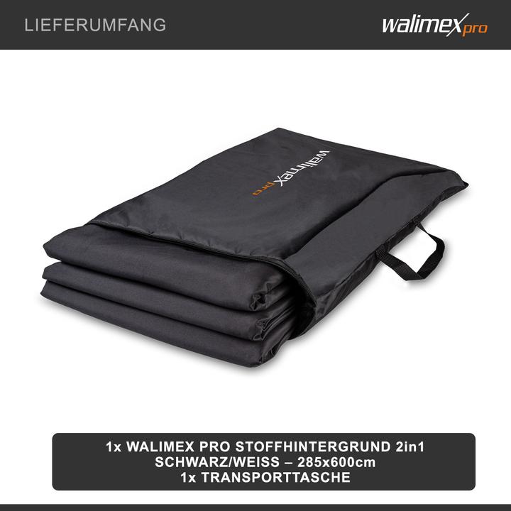 Produktbild Walimex pro pro 2in1 Stoffhintergrund (285 cm, 600 cm)