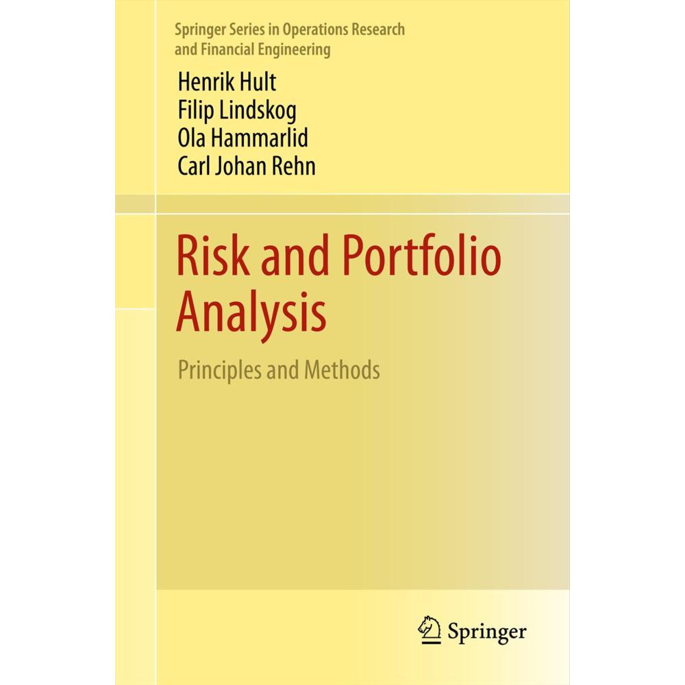 Risk and Portfolio Analysis, Fachbücher
