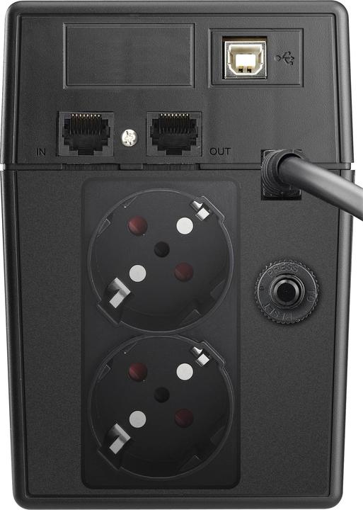 Produktbild Powerwalker VI 600 SW Schuko 600VA / 360W Line-Interactive USV Tower AVR Reine Sinuswelle LCD (600 VA, 360 W, Line-Interaktiv USV)