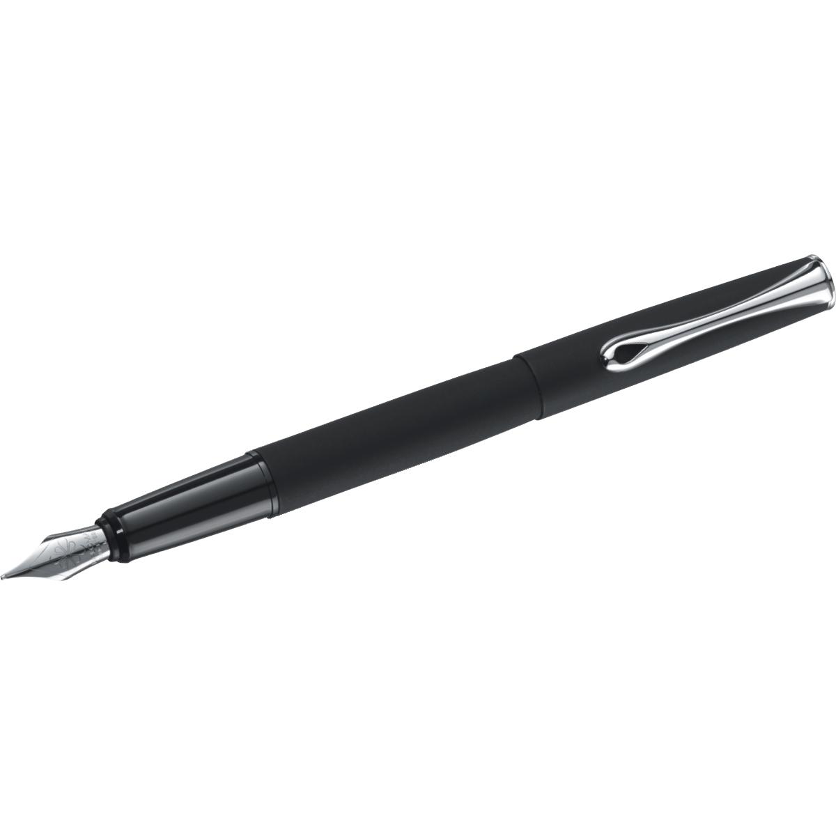 Diplomat, Schreibstifte, Füllhalter Esteem Lapis schwarz Edelstahlfeder M (Schwarz matt, 1 x)