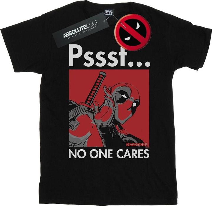 Produktbild Deadpool No One Cares TShirt (L)