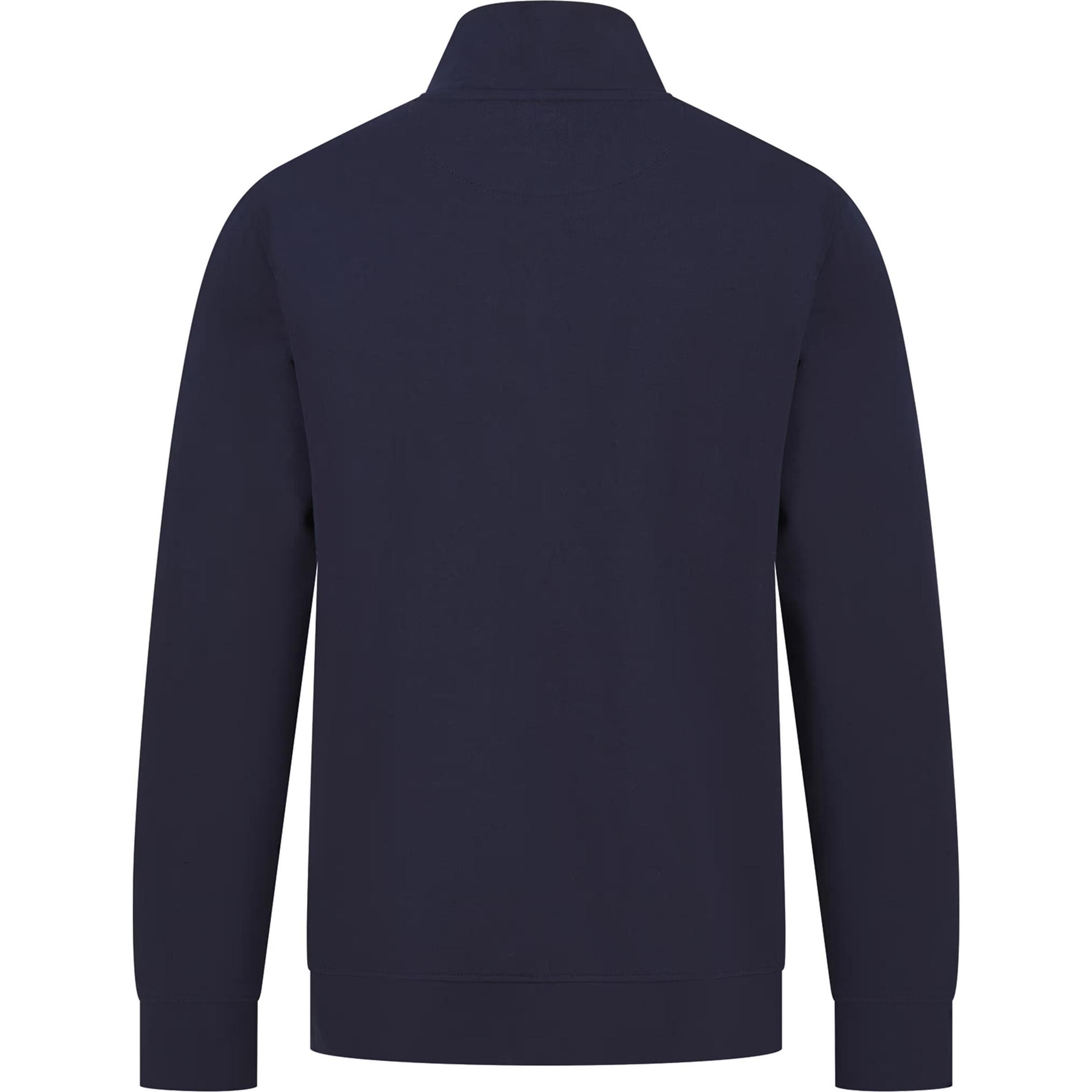 Henbury, Pullover, Sweatshirt mit Reissverschlusskragen, Blau, (XXL)